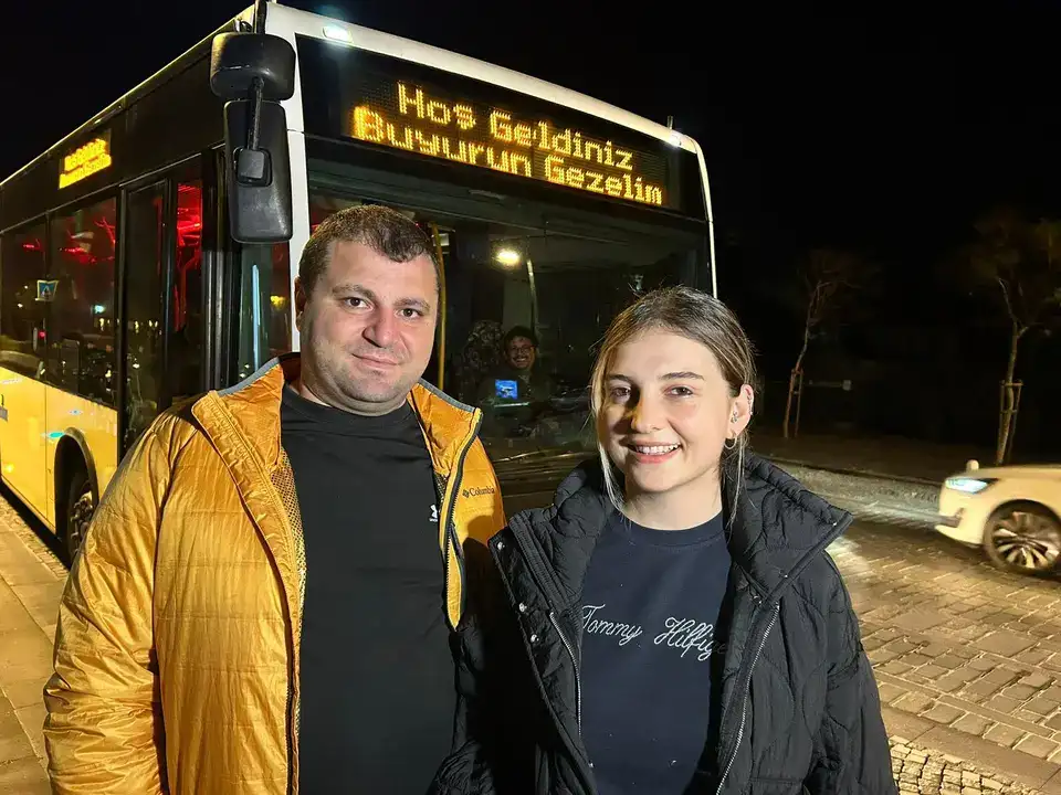 Antalya Sokaklarında İETT Otobüsü Turu 6